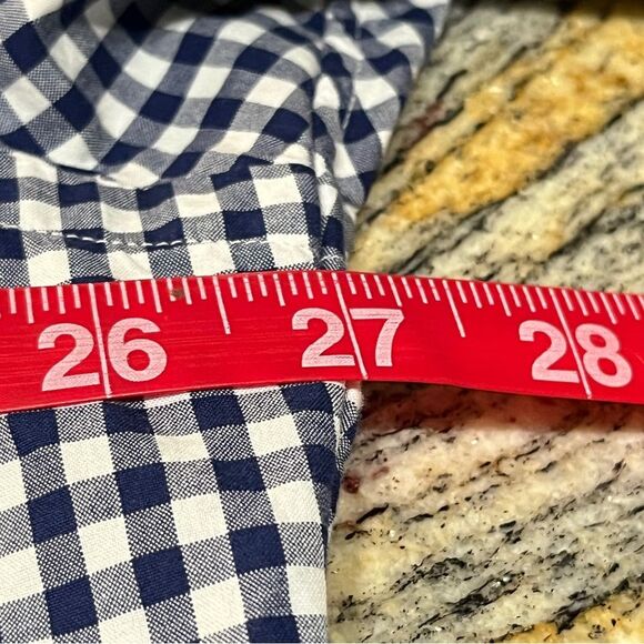 RALPH LAUREN Blue Check Gingham Plaid Long Sleeve Button Front Shirt Size‎ XL - Picture 11 of 13